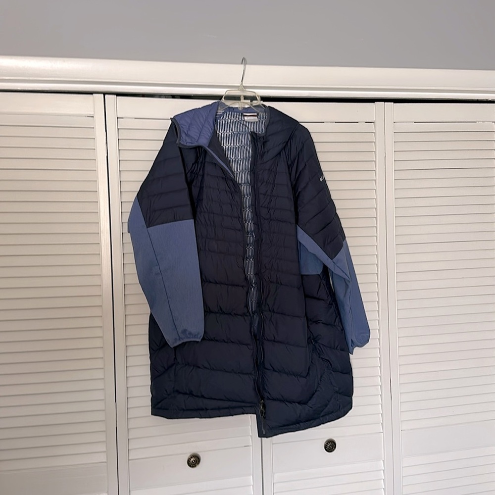 Columbia winter coat with hood